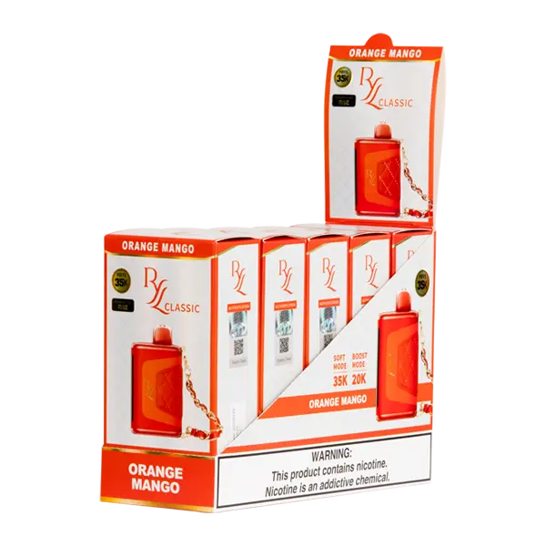 BUY 1 GET 1 FREE Orange Mango RYL Classic by RAZ | Vape Amazon India RYL