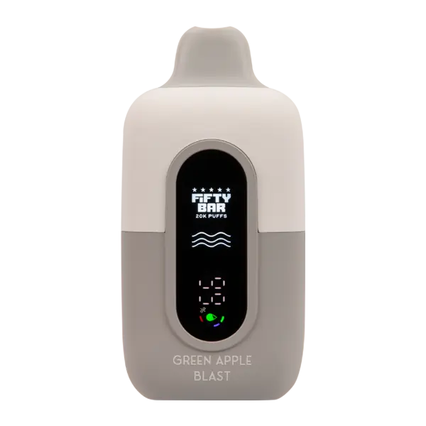 BUY 1 GET 1 FREE Green Apple Blast Fifty Bar 20K | Vape Amazon India