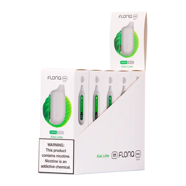 BUY 1 GET 1 FREE Kiwi Lime FLONQ Max Smart | Vape Amazon India Flonq