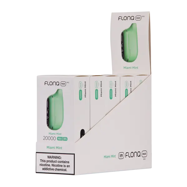 BUY 1 GET 1 FREE Miami Mint FLONQ Max Pro | Vape Amazon India Flonq