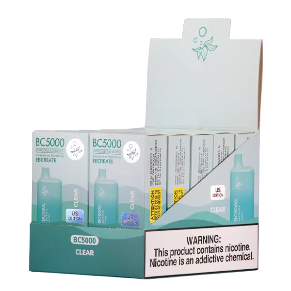 BUY 1 GET 1 FREE Clear BC5000 | Vape Amazon India EBCREATE