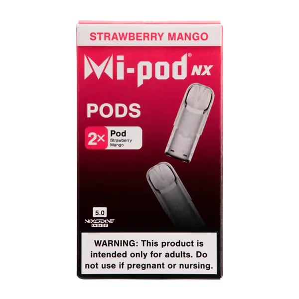 BUY 1 GET 1 FREE Strawberry Mango Mi-Pod NX 2pk Pods | Vape Collection