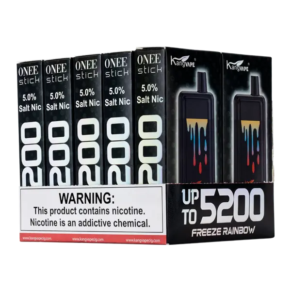 BUY 1 GET 1 FREE Freeze Rainbow Kangvape Onee Stick 5200 | Vape Amazon India Kangvape