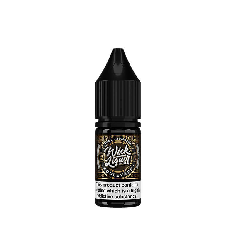 Wick Liquor Boulevard Shattered 10ml Nic Salts E-Liquid