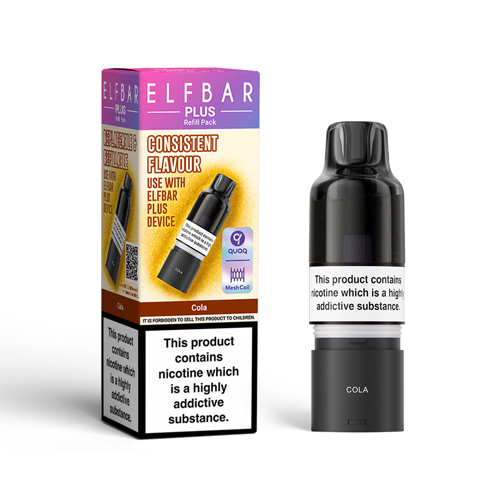 Elf Bar Plus Cola Prefilled Pod + Refill