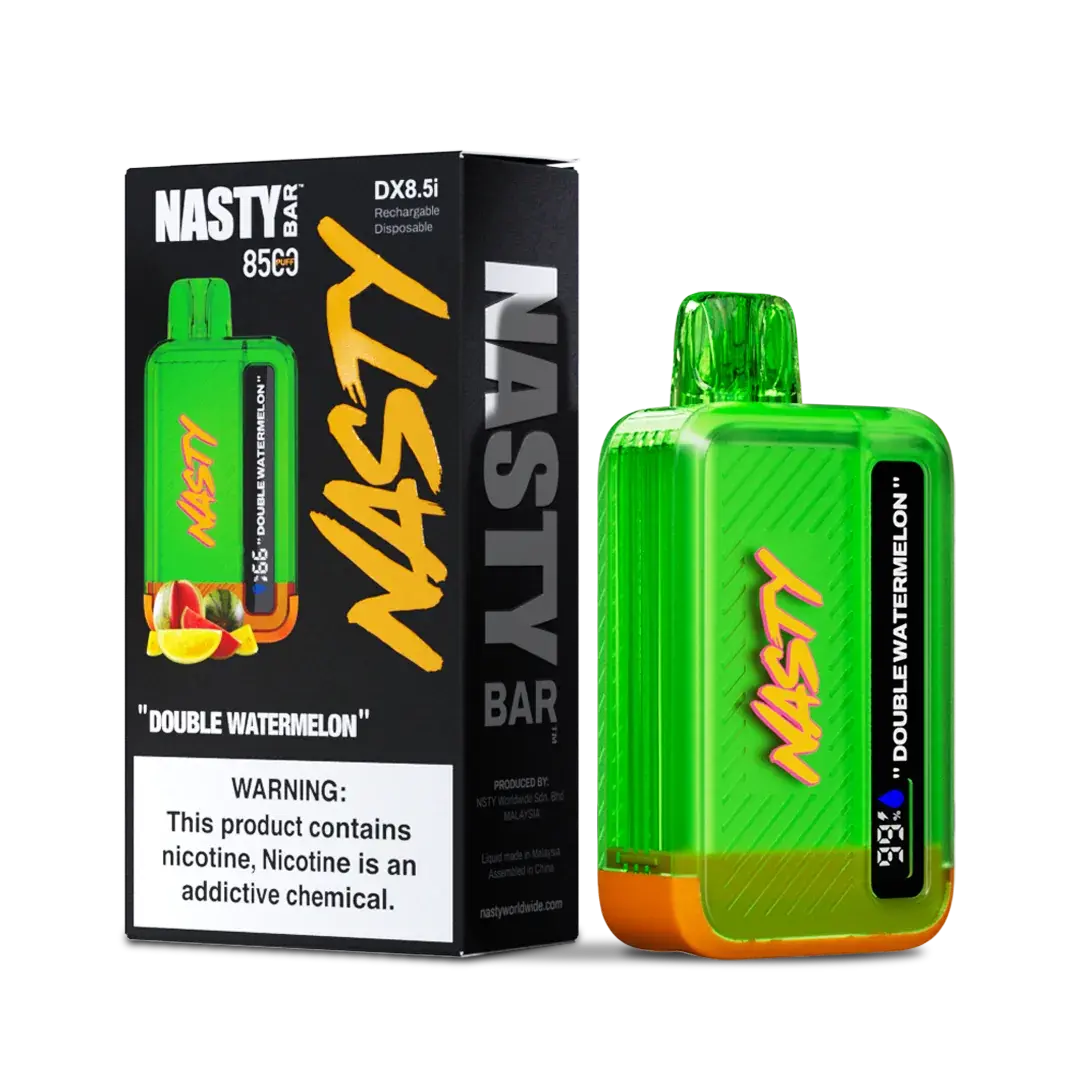 Nasty Bar Dx 8.5i 8500 Puffs | 50mg Nic Disposable | Battery & E Liquid Indicators