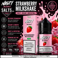 Strawberry Milkshake - Nasty Burst | 30ML Nic Salt Juice | 35MG, 50MG | Vape Mash India