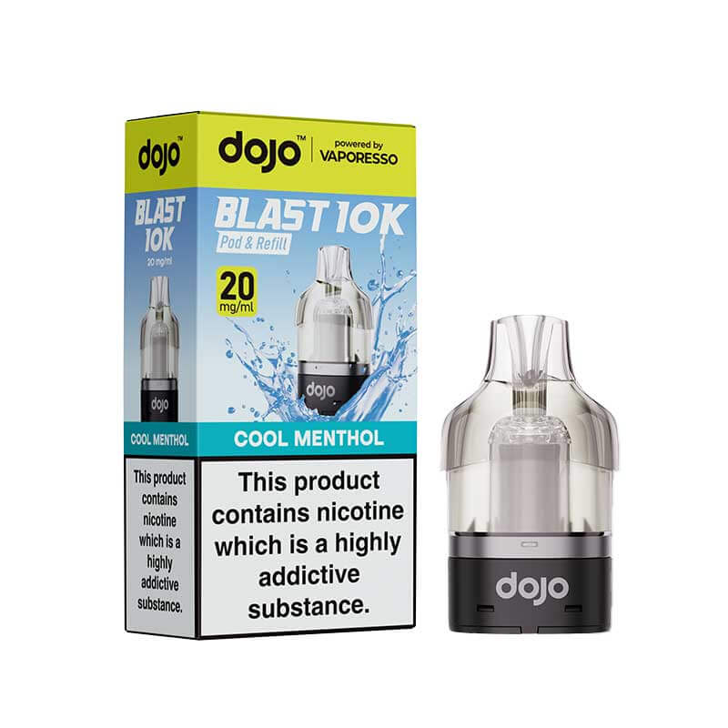 Vaporesso DOJO Blast Pod & Refill For 10K or 30K Device – Cool Menthol