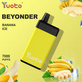 Yuoto Beyonder Banana Ice 7000 Puffs Disposable Vape