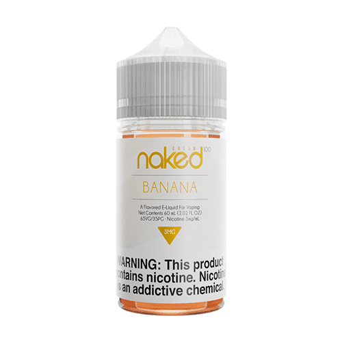 BANANA (GO NANAS) BY NAKED 100 CREAM 60ML | 3,6,12MG