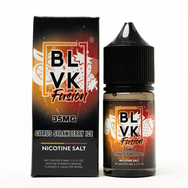 CITRUS STRAWBERRY ICE - BLVK FUSION SALTS - 30ML