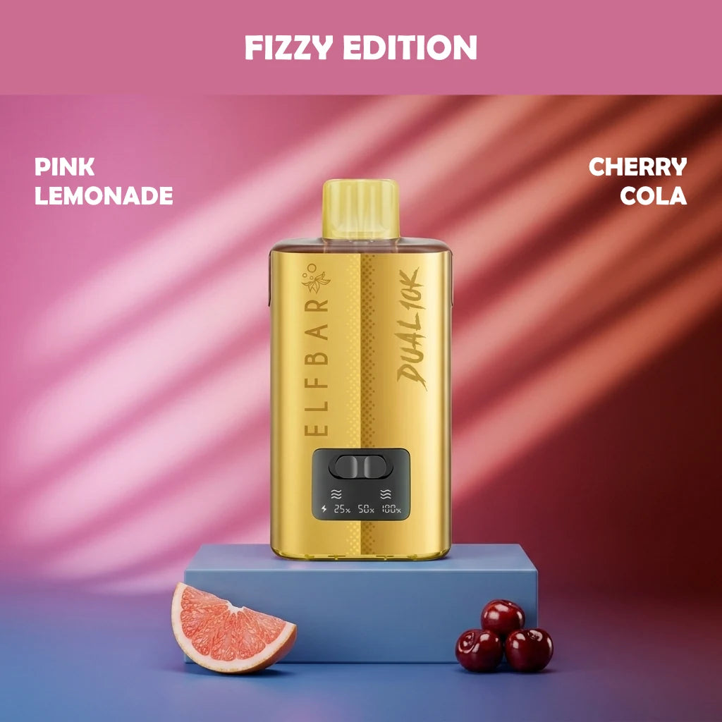 ELF BAR DUAL 10K disposable vape - Fizzy Edition flavour