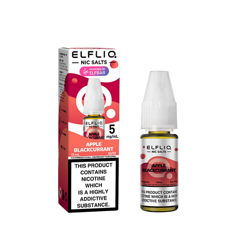Elf Bar ElfLiq Apple Blackcurrant Nic Salt E-Liquid