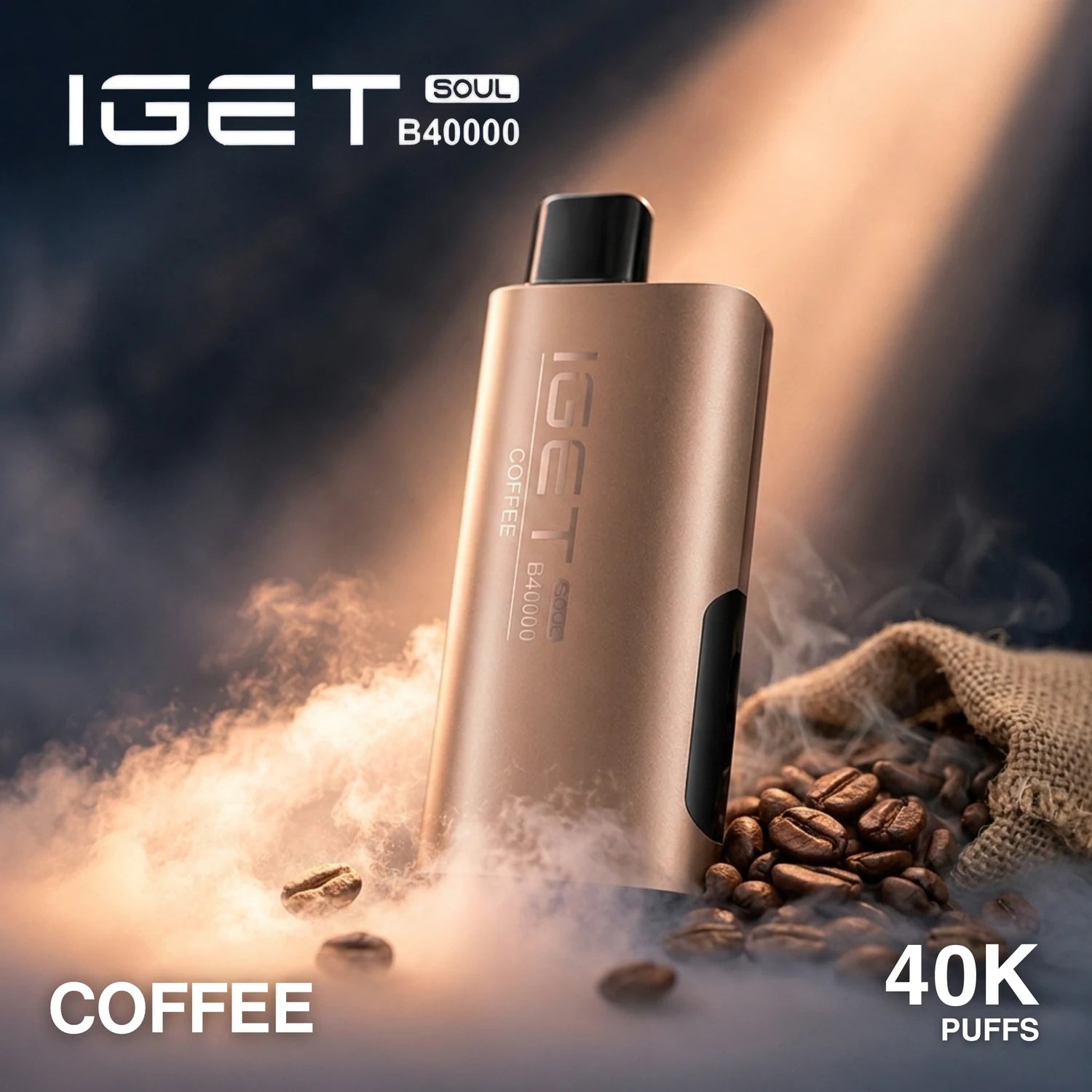 IGET Soul B40000 disposable vape - Coffee flavour
