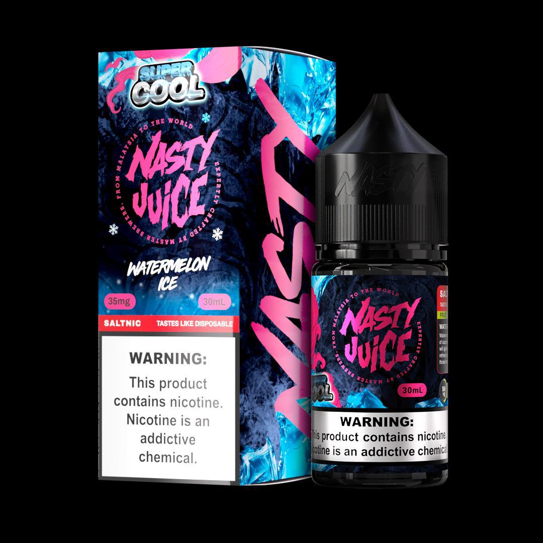 Nasty Super Cool Watermelon Ice Nic Salt 30ml (35mg/50mg) India