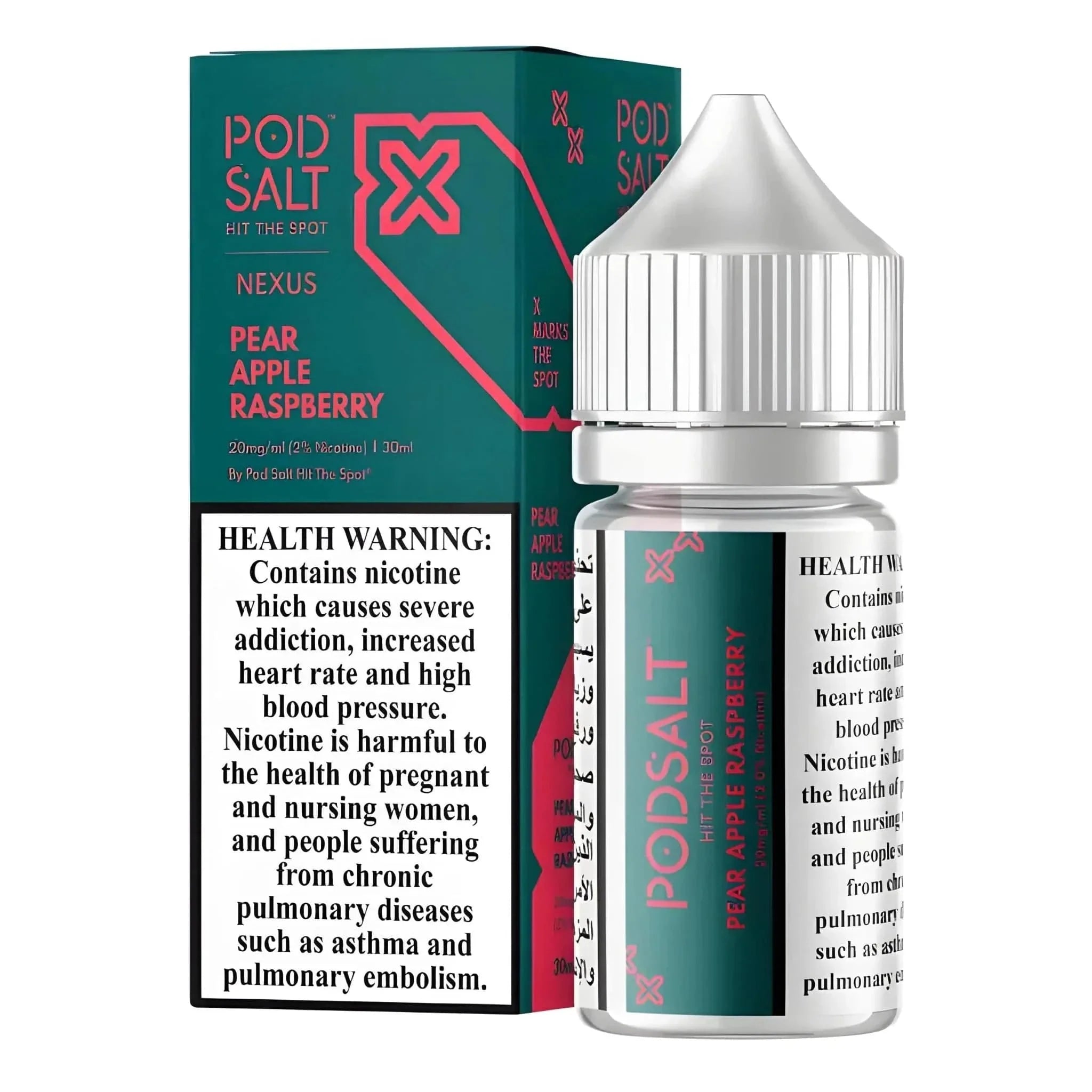 Pear Apple Raspberry – Pod Salt Nexus 30ML Vape Juice | 25MG / 50MG | Vape Mash India