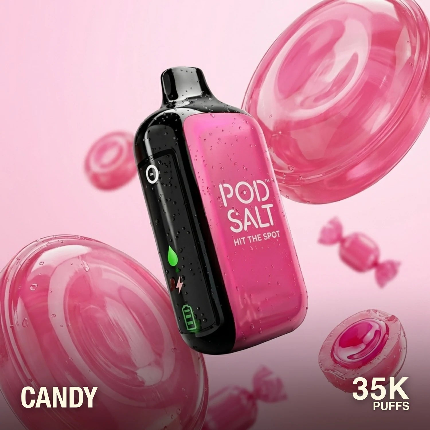 Pod Salt Hit The Spot 35000 disposable vape - Candy flavour