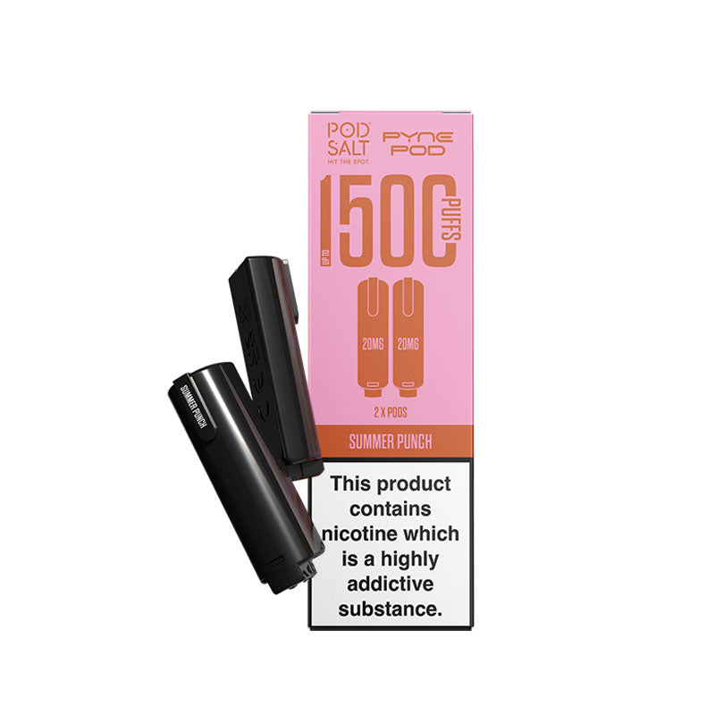 Pyne Pod 2in1 Summer Punch Prefilled Vape Pods - Pod Salt Edition