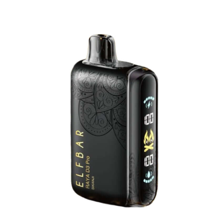 Elfbar Raya D3 Pro 30K Disposable Vape – 30,000 Puffs Rechargeable Vape with Smart Display, Triple Mesh Coil & Adjustable Modes