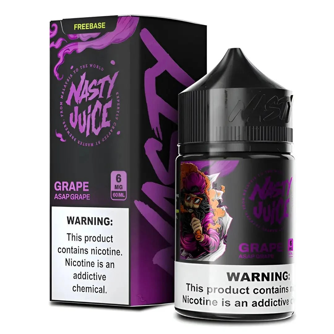 ASAP Grape – Nasty Juice 60ML (0MG / 3MG / 6MG) | Vape Mash India