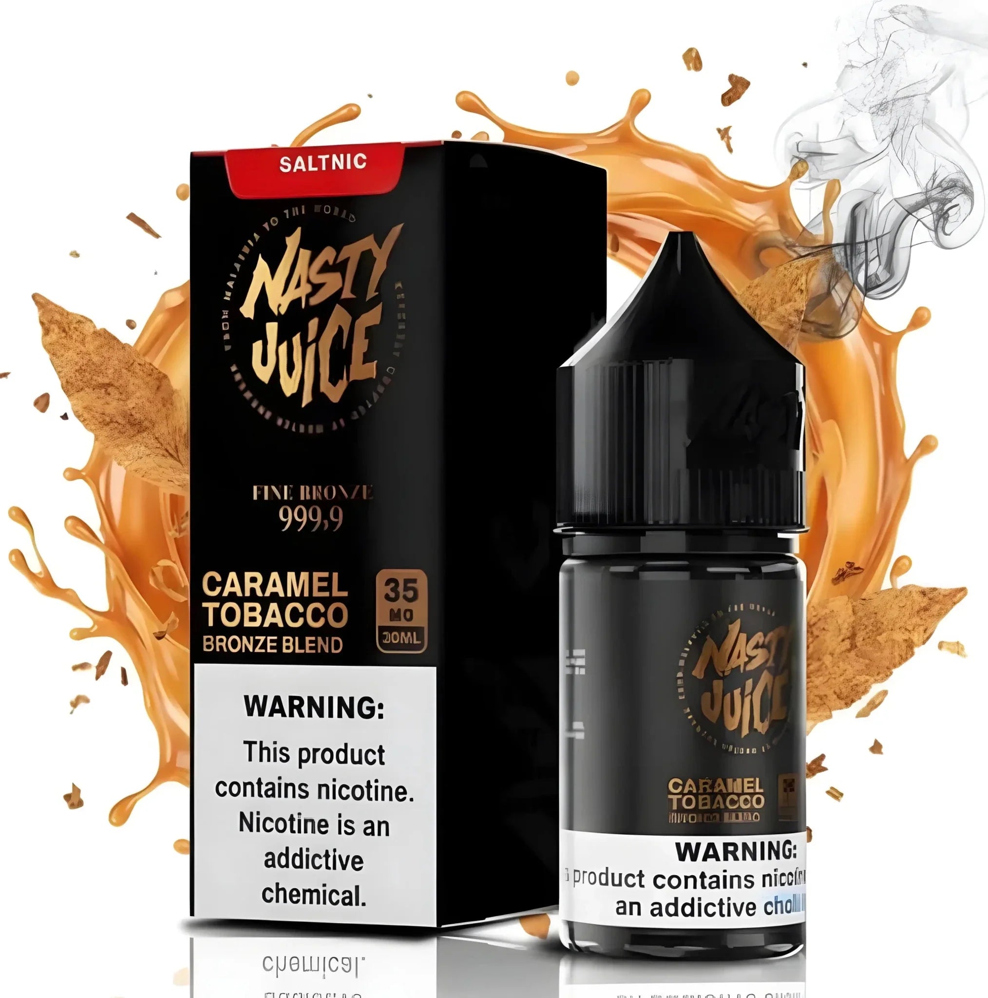Caramel Tobacco- Nasty Juice | 30ML Nic Salt | 35MG,50MG | Vape Mash India
