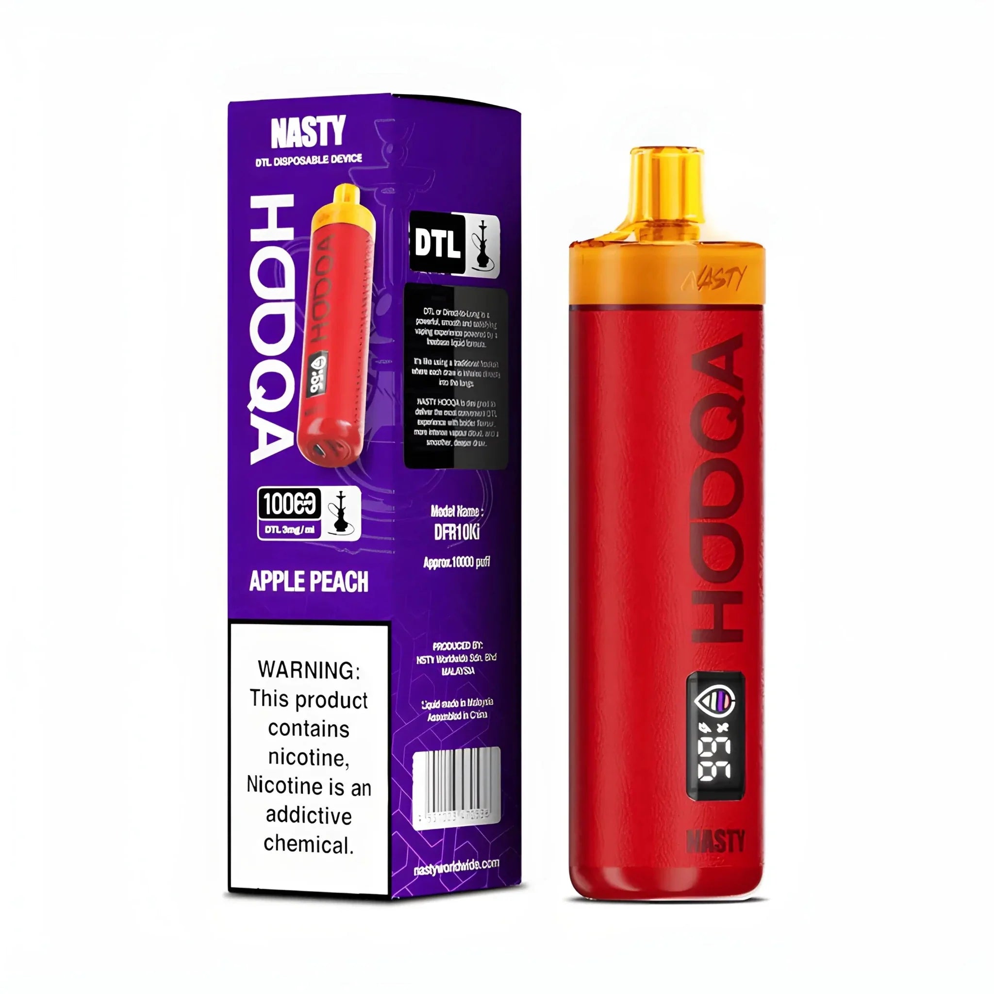 Bar Hooqa 10K Disposable Vape Sleek Design Vibrant Colors