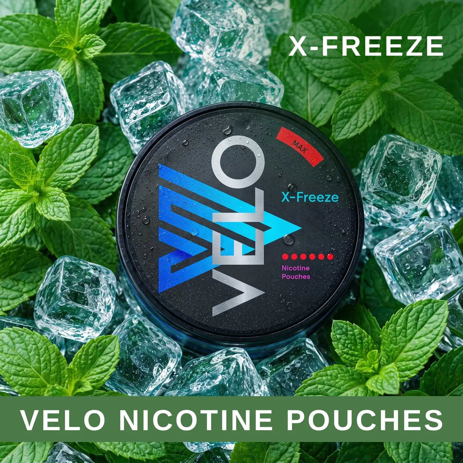 VELO Nicotine Pouches (20U) nicotine pouches - Freeze flavour