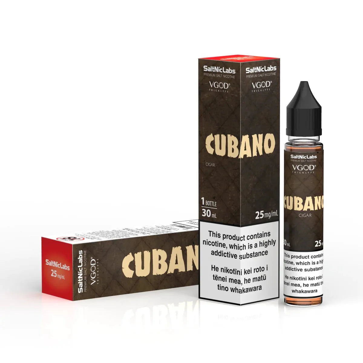 VGOD Cubano Nic Salt 30ml (25mg/50mg) India